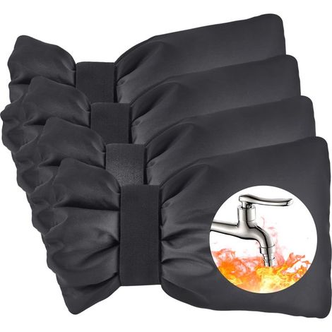 Couvercle de robinet extérieur, Couvercle de robinet extérieur, Couvercle de robinet antigel, Imperméable, Antigel, Couvercle de robinet extérieur, Noir (1/5)