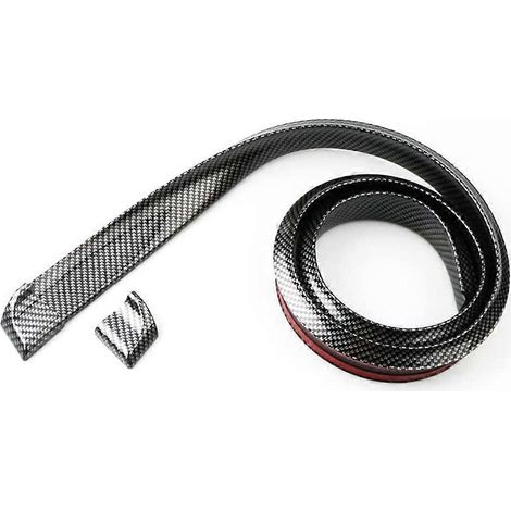 Kit de alerón trasero para maletero o techo, barra adhesiva para alerón trasero o techo, kit de alerón trasero para coche, carbono (1/5)