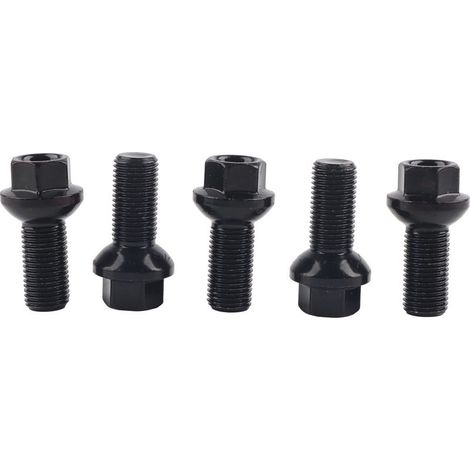 5 pieces M14x1.5mm bolts of wheel stainless steel HAS0009908307 suitable for Mercedesbenz HAS180 HAS200 W176 (1/5)