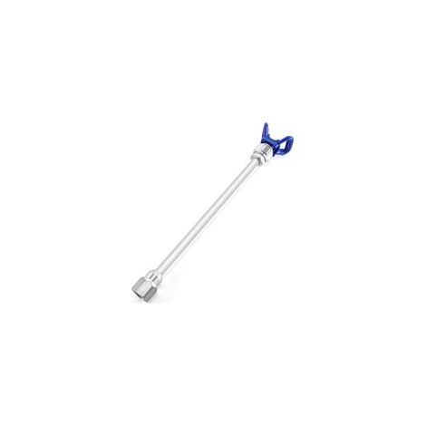 Rallonge de pistolet de pulvérisation Airless de 30 cm, avec porte-buse bleu, pour pulvérisateurs Airless — 1 pièce-