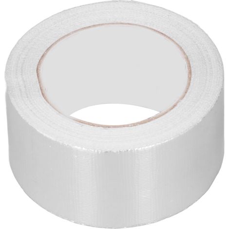 Bande Papier Aluminium Fibre Verre 25m x 6cm – Résistante Chaleur Réparation Conduits Climatisation