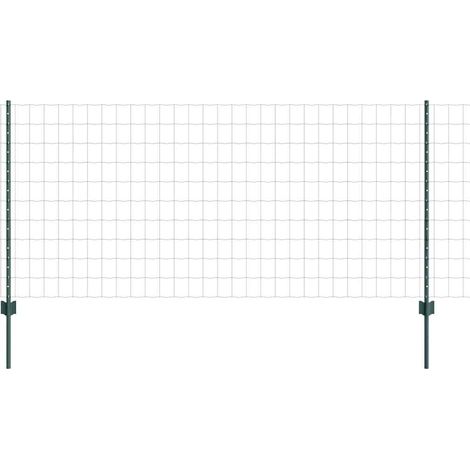 Maison Exclusive - Geschweißter Drahtzaun 25 x 1 m (B x H) PVC-be