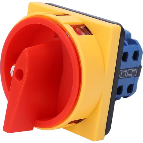Commutateur rotatif à came sélecteur universel coupe-circuit 20A 440V AC 240V DC PC cuivre 660V verrouillable (1/5)