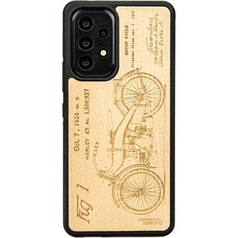 Custodia in legno per Samsung Galaxy A53 5G HARLEY PATENT ANIEGRE (1/4)