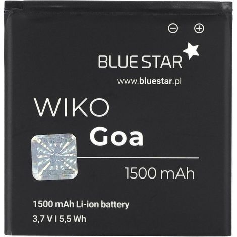 Bluestar Akku Ersatz kompatibel mit Wiko Goa 1500 mAh Li-lon Austausch Batterie Accu (1/4)