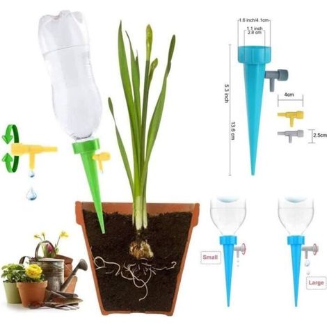 8-teiliges Tropfbewässerungsset, automatisches Bewässerungssystem für Zimmer- und Gartenpflanzen, Garten und Haus. (1/3)