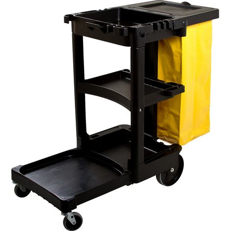 Chariot de ménage - 552 x 1168 x 975 mm - RUBBERMAID (1/5)