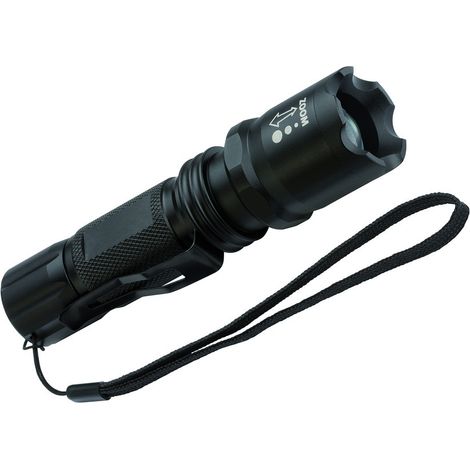 Brennenstuhl – Lampe torche LED 250lm – Autonomie 6h – Portée 160m – IP44 pour chantiers humides – Non rechargeable