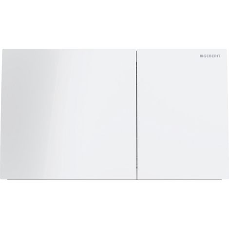 Geberit Betätigungsplatte Sigma 70 2 Mengen Spülung weiß 115622SI1 (1/5)