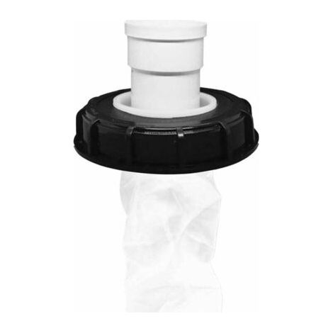 IBC-Deckelfilter, waschbarer Nylon-IBC-Tankdeckel mit Deckel, IBC-Tankzubehör mit Netzfilter für 165-mm-Regenwassertank (165-mm-Geradkopf)