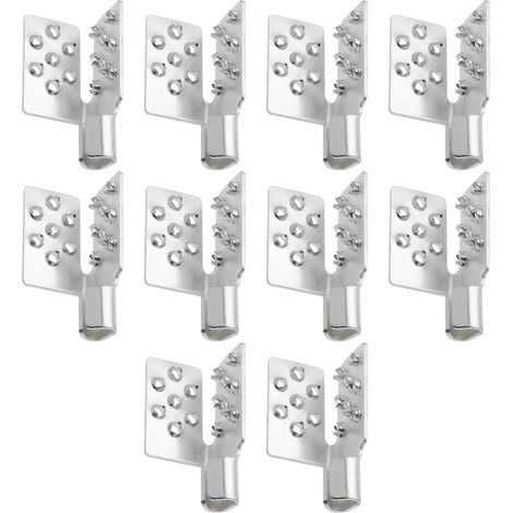 10pcs Connecteurs à Sertir pour Chauffage Infrarouge Pinces de Montage pour Feuille Chauffante Infrarouge Presse à Sertir Connecteur Plat pour l'installation de Tissu Chauffant (1/5)
