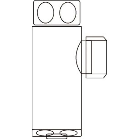 Ideal Standard Válvula de vaciado de flexo de ducha Idealrain Pro Cromado, F2605AA