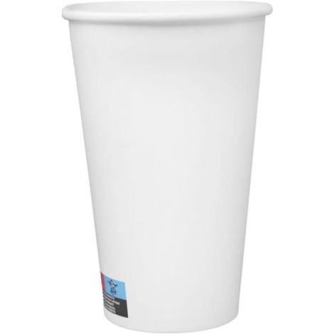 VASO CARTON 160Z/500ML BLANCO - ENVALIA