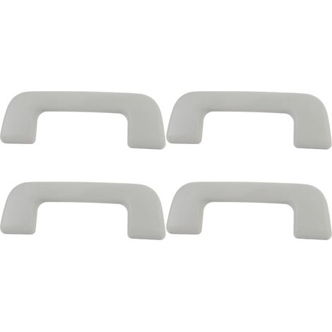 4pcs Toit de Voiture Trayage Gabrelle de Saisie Gauche Droite Auto Auto Intérieur Plafond Hand-Cail Assist Handle pour SE XSE ALTIS Conçu Spécifiquement pour Divers (Gris (1/5)