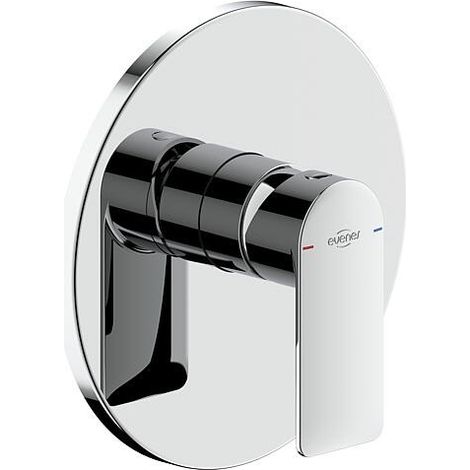 Mitigeur douche encastré Nomoro, rosace Ø 178 mm, chrome