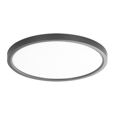 Plafón Faure 40 W blanco/negro 3920 lm 50x50x2,5 cm