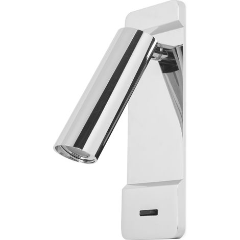Luz De Lectura Lire Switch LED 2.2W 2700K Cromo 125Lm (1/3)