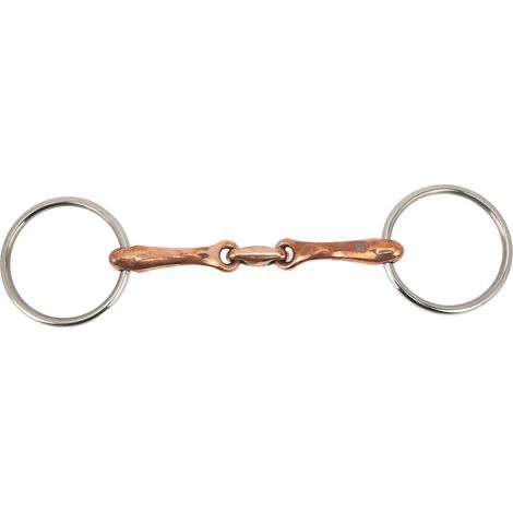 Mors À Anneaux Lâches - Lien Cuivre Jointé - Anneau Inoxydable 135 mm (1/5)