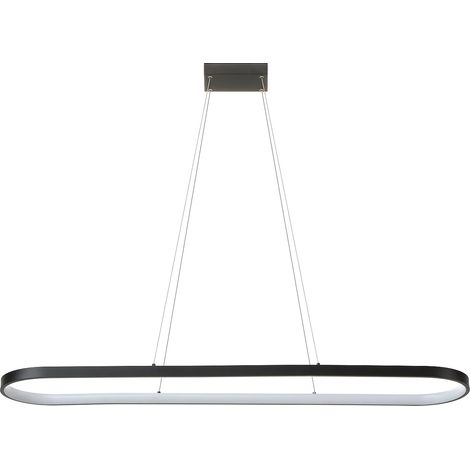 Suspension design LED - L.130 x H.106 cm - Noir - ODADIA (1/4)