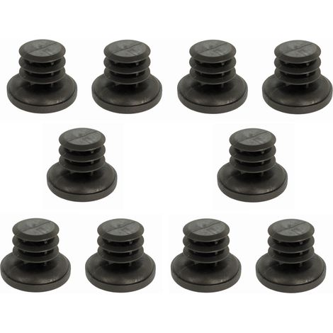 Cyclingcolors – Lot de 10 embouts de tube rond rentrant 19-20mm – Patins antidérapants pour pieds de chaise – Protection sol durable (1/3)