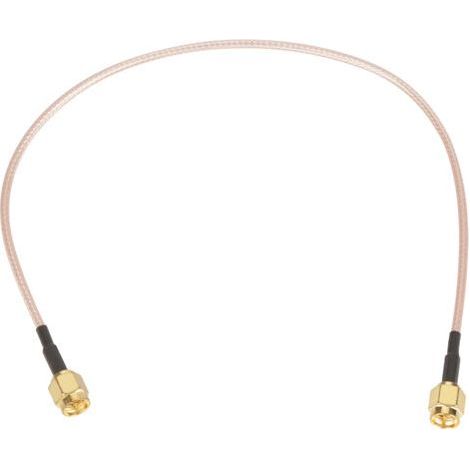 FENOPLASTICACable répartiteur SMA male vers double SMA femelle, fil séparateur RG316 Y à faible perte, adaptateur d'antenne 4G LTE, cable séparateur 50 Ohm, 17cm (1/5)