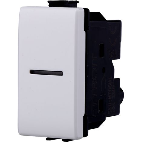 ETTROIT MT86310 Placca in alluminio 3P Colore Bronzo Compatibile Con Bticino Matix