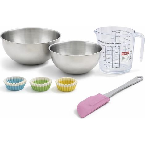 Set de 104 ustensiles de pâtisserie moules à gâteaux bols spatule et verre doseur Zenker Smart Pastry (1/5)