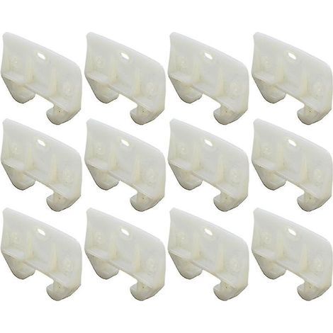 12 guides de voie en plastique (1/3)
