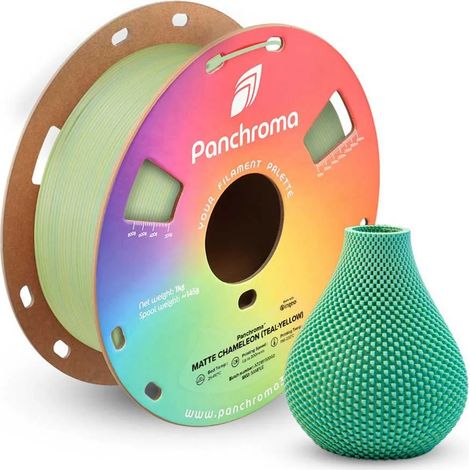 3D-Druckerfilament Polymaker panchroma dual matte Biokunststoff 1kg (1/3)
