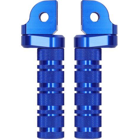 CNC-gefräste Aluminium-Motorradfußrasten, Umbauteil für YAMAHA MT-03, MT-07, MT-09, MT-10 und MT-25, blau (1/5)