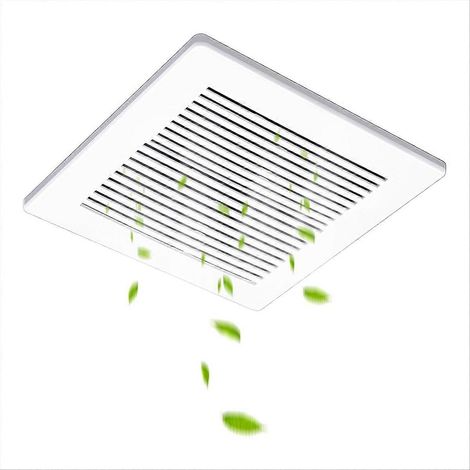 Pièces de rechange pour grille de ventilation carrée de salle de bain (12 x 12 po) - Grille de ventilation de plafond pour salle d'eau (1/5)
