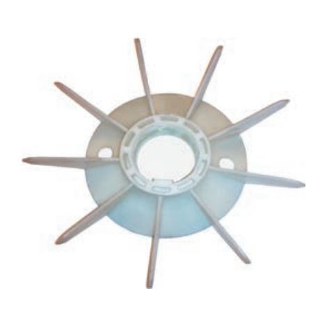 Ventola Raffreddamento Motore Elettrico Foro 43 Diametro 240 mm MEC 160