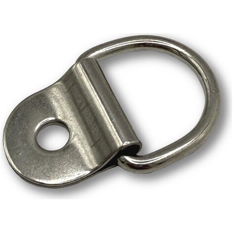 2 aros traseros, acero inoxidable de 3 mm