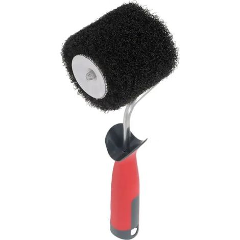 L'Outil Parfait – Rouleau peinture 80 mm – Fibres nylon haute résilience – Application rapide sans projection – Pour enduit en pâte et machine Airless