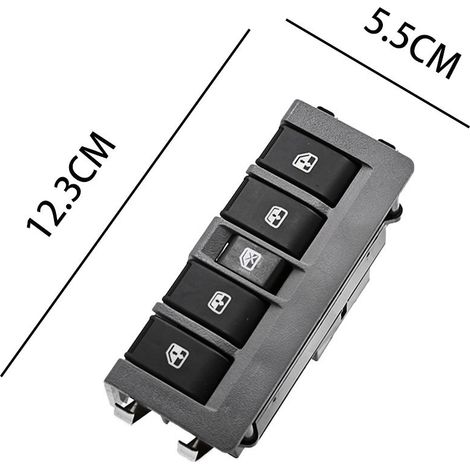 90045121 is applicable to the electric control switch assembly for the left front window lift of the four doors of the new Chevrolet Sail. (1/4)