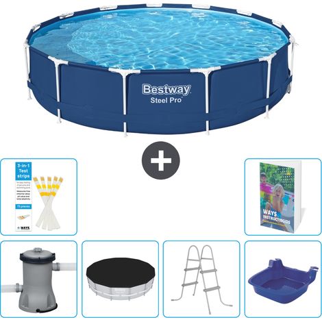 Bestway Steel Pro Rund - 396x84 cm - 7-teilig S314