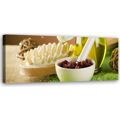 Tableau sur toile Composition Spa Zen 90x30 (1/5)