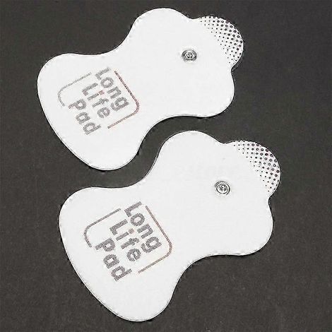 10 langlebige TENS/EMS-Elektrodenpads für Massagegeräte, 10er-Pack, kompatibel mit Elektrostimulatoren, komfortable und langlebige Anwendung (1/4)
