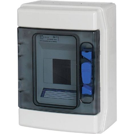 Eaton 174221 IKA-1/4-ST Coffret de distribution montage apparent (en saillie) Nombre de divisions = 4 Nbr de rangées = 1 Contenu 1 pc(s) D986651 (1/4)