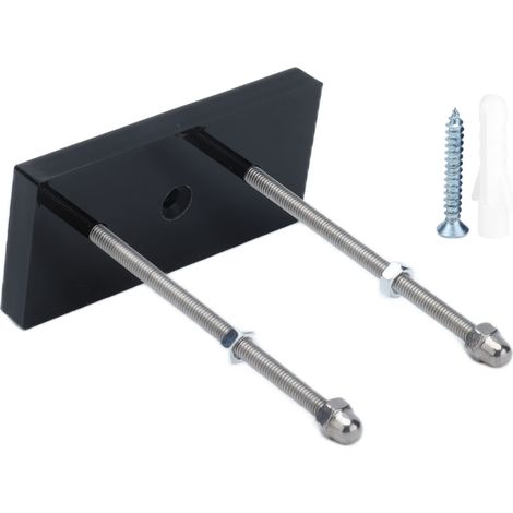 Support mural flottant pour skateboard, stable et durable, rangement suspendu pour garage, chambre ou maison. (1/5)