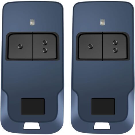 Télécommande de portail compatible avec BFT Mitto Cool C2. 2 pièces Télécommande pour portail BFT à deux canaux, remplace la télécommande BFT Mitto RCB02, télécommande pour portes de garage (1/5)