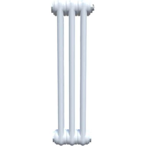 Bircham - White 2 Column Radiator H600mm x W161mm