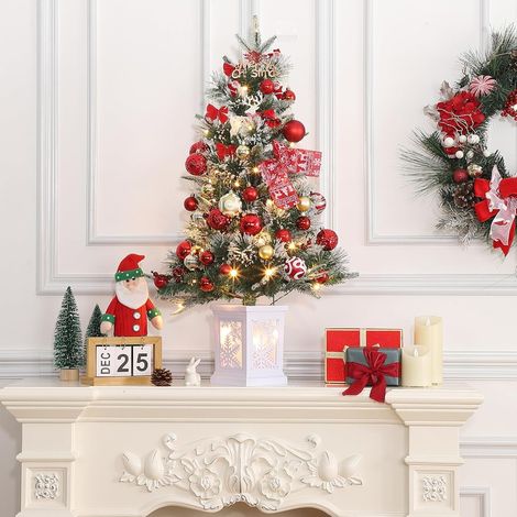 Sapin de Noël artificiel pré-éclairé