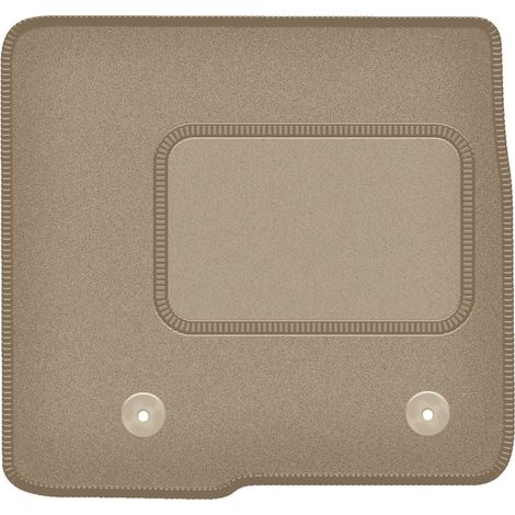 Alfombrilla de terciopelo para el conductor para: Ford F150 XI Supercab (2003-2008) beige (1/5)