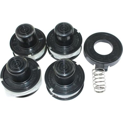 Carrete de alambre y tapa para Black & Decker 82300 82310 82312 CST500 CST800 GE600 GE800 GLC12 GL250 GL310 GL360 GLC500 ST200 ST300 ST400 ST100 00 ST3 000 ST4000 ST4050 ST4400 ST4500 ST5000 ST6500 (1/5)