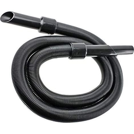 - Suction Hose - Tool Adapter - 6m Flexible Extension - Compatible with 32mm Vacuum Cleaners - Black - 600cm (1/4)