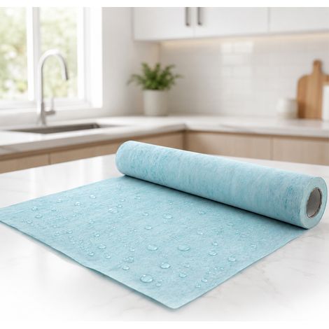 TolleTour 1x15m Rolle Abdichtbahn Entkopplungsmatte Dichtbahn Dichtvlies Polyethyl Verbindung Wasserdichter Schutz Dusche Bad Küche (1/5)
