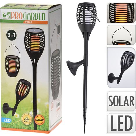 LAMPADA A ENERGIA SOLARE cm 12 x h.62  - BricoGo