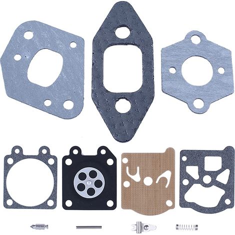 Kit de conversion de joint de carburateur pour tronçonneuses Partner 350 351 370, pour carburateur Walbro 33-29 (1/5)