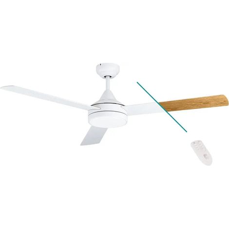 [GEBRAUCHT] Eglo Deckenventilator Ventilator Sesimbra Mit Led Fernbedienung Weiß 1 Flammig B-Ware